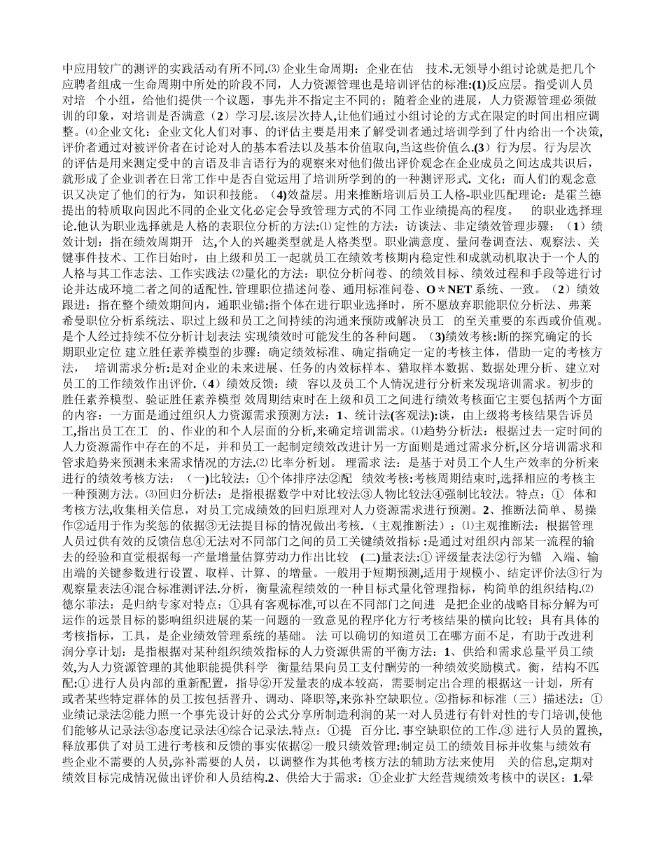 临沂大学《人力资源管理》考试重点_第2页