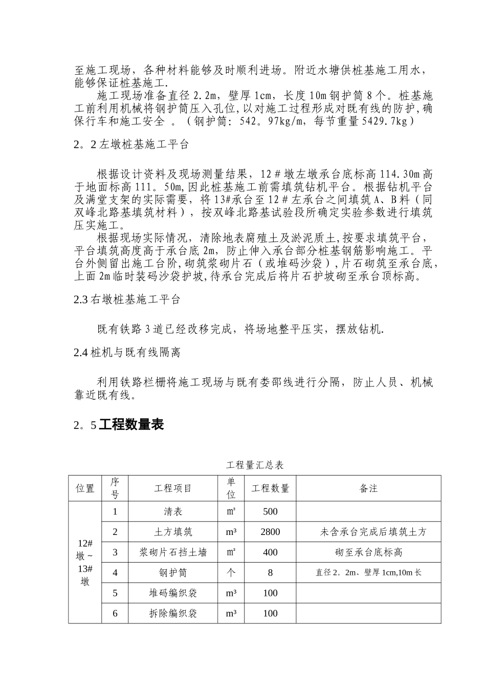临近既有线桩基钻孔桩施工专项方案._第3页