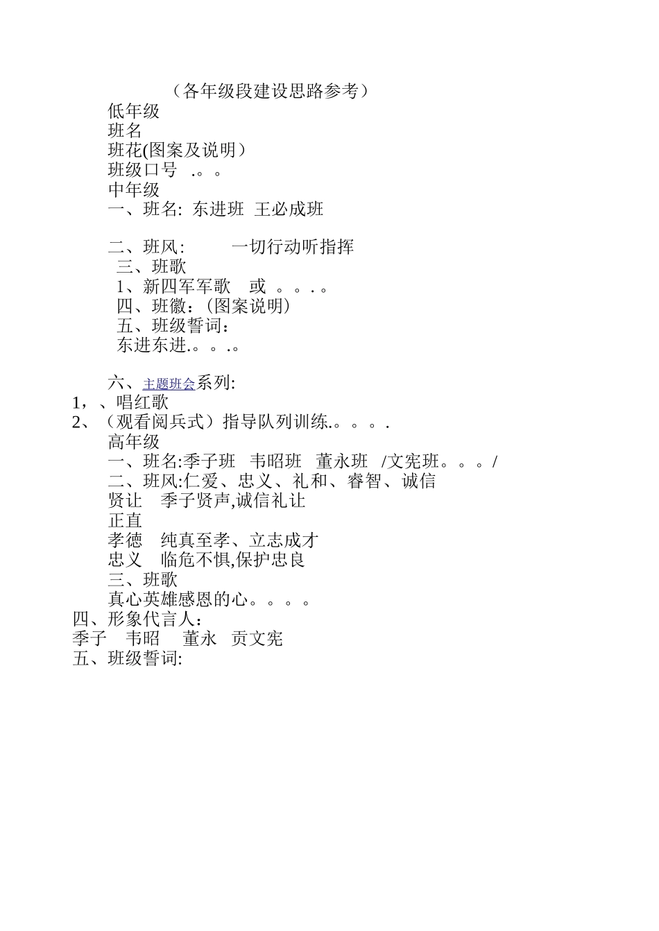 丹阳市延陵中心小学--班级文化建设方案_第3页