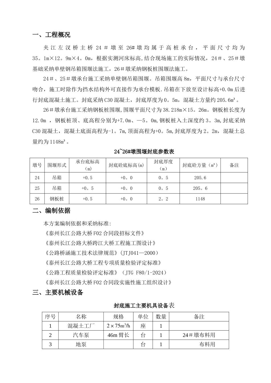 主桥承台围堰封底施工作业指导书_第3页