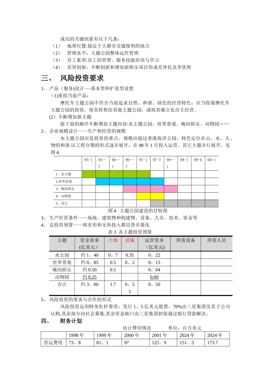 主题公园商业计划书_第3页