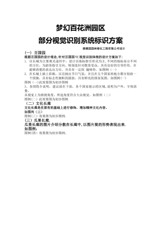 主题公园视觉识别系统标识方案