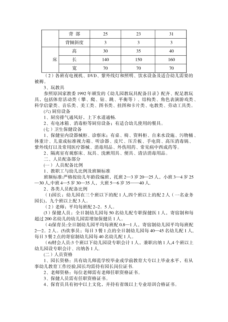 举办民办幼儿园的基本条件_第2页