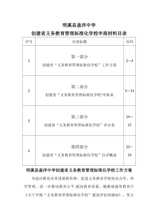 义务教育管理标准化学校评估汇报