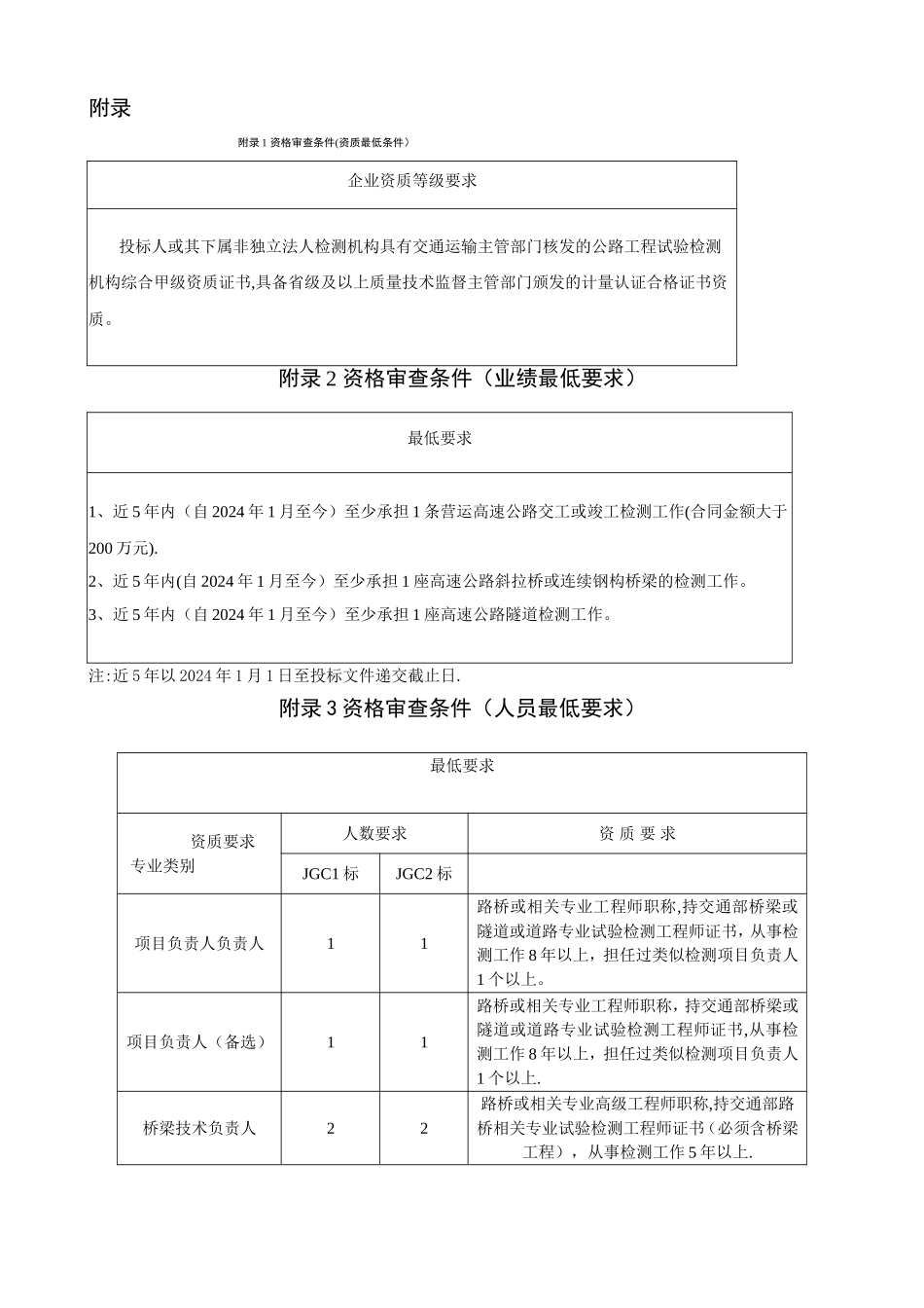 乐昌至广州高速公路项目竣工前检测_第3页