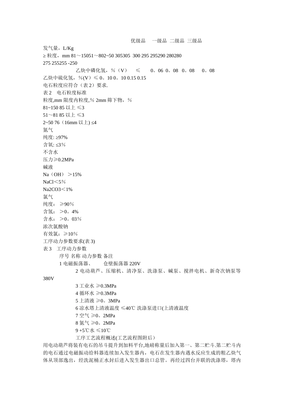 乙炔工艺流程图_第2页