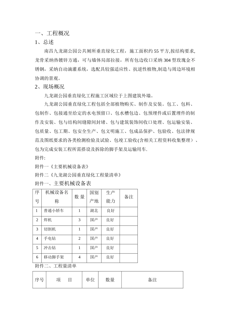 九龙湖垂直绿化专项施工方案_第2页