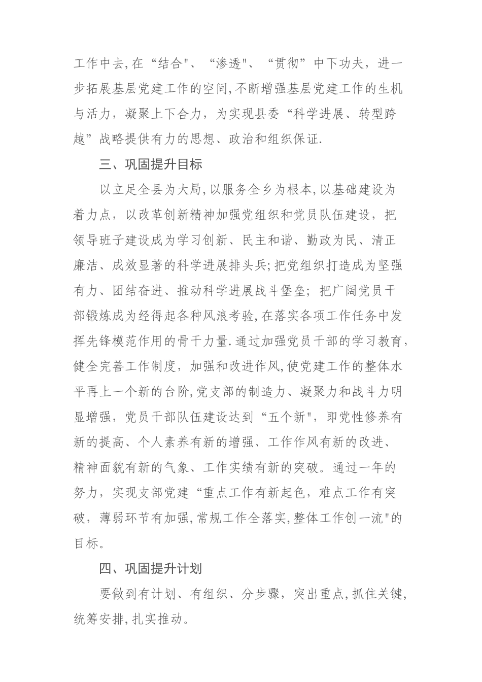 乡卫生院一般党支部巩固提升方案_第2页