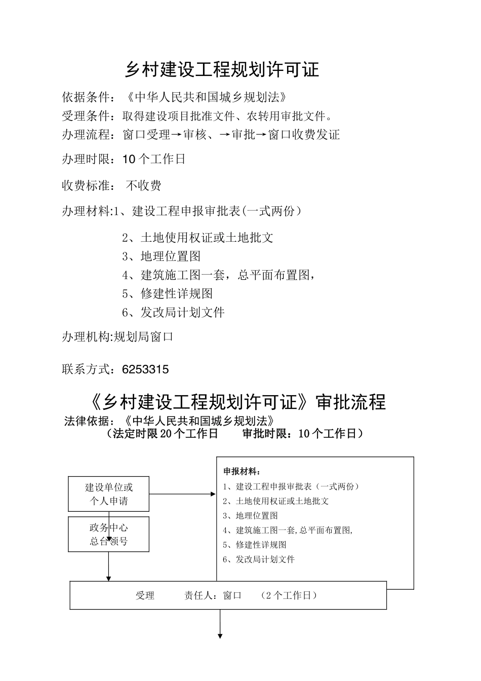 乡村建设工程规划许可证_第1页