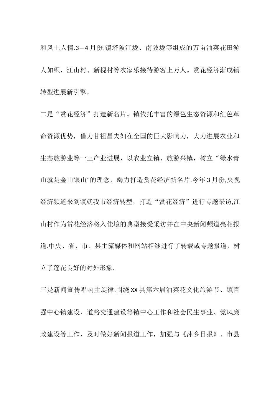 乡镇年度宣传工作总结及工作打算_第2页