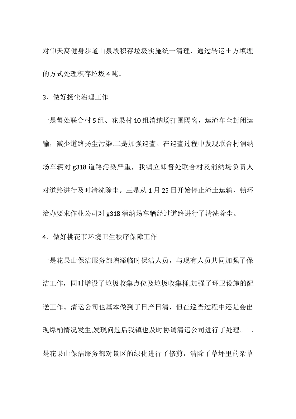 乡镇环治办半年工作总结_第2页