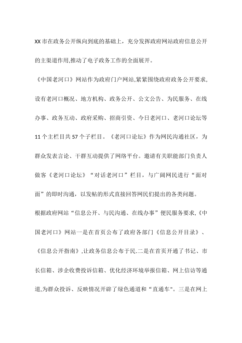 乡镇电子政务工作总结_第3页