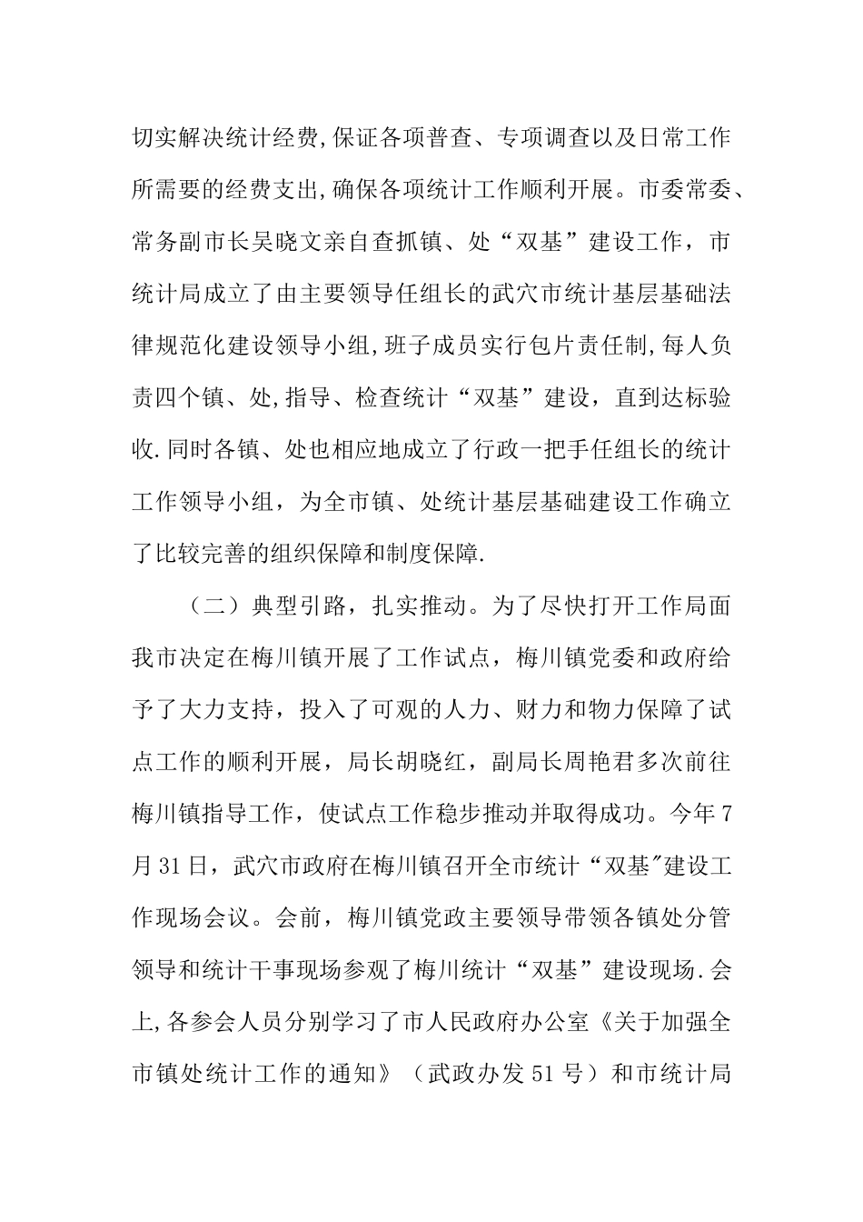 乡镇统计员工作总结_第3页