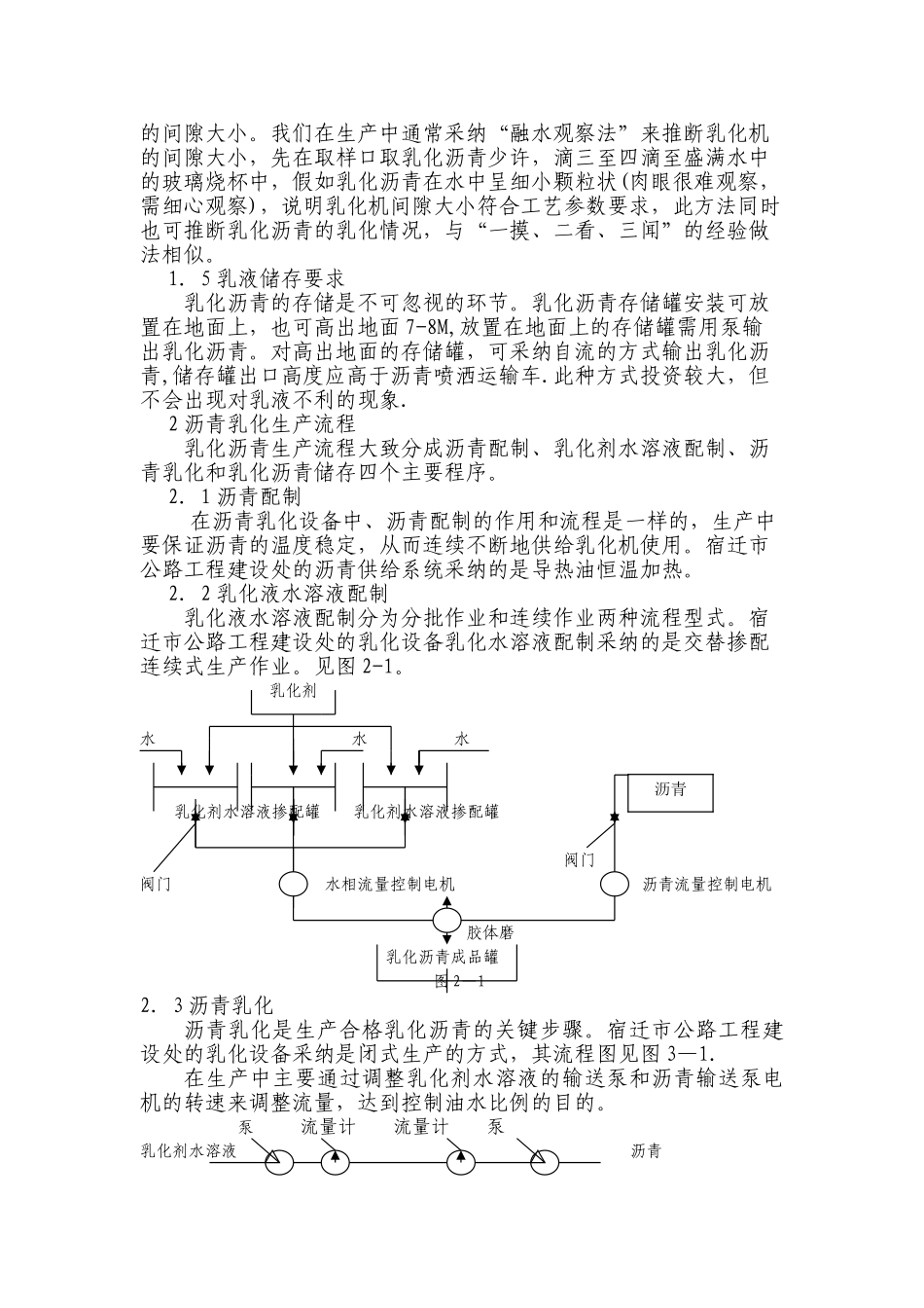 乳化沥青乳化工艺和生产流程_第3页