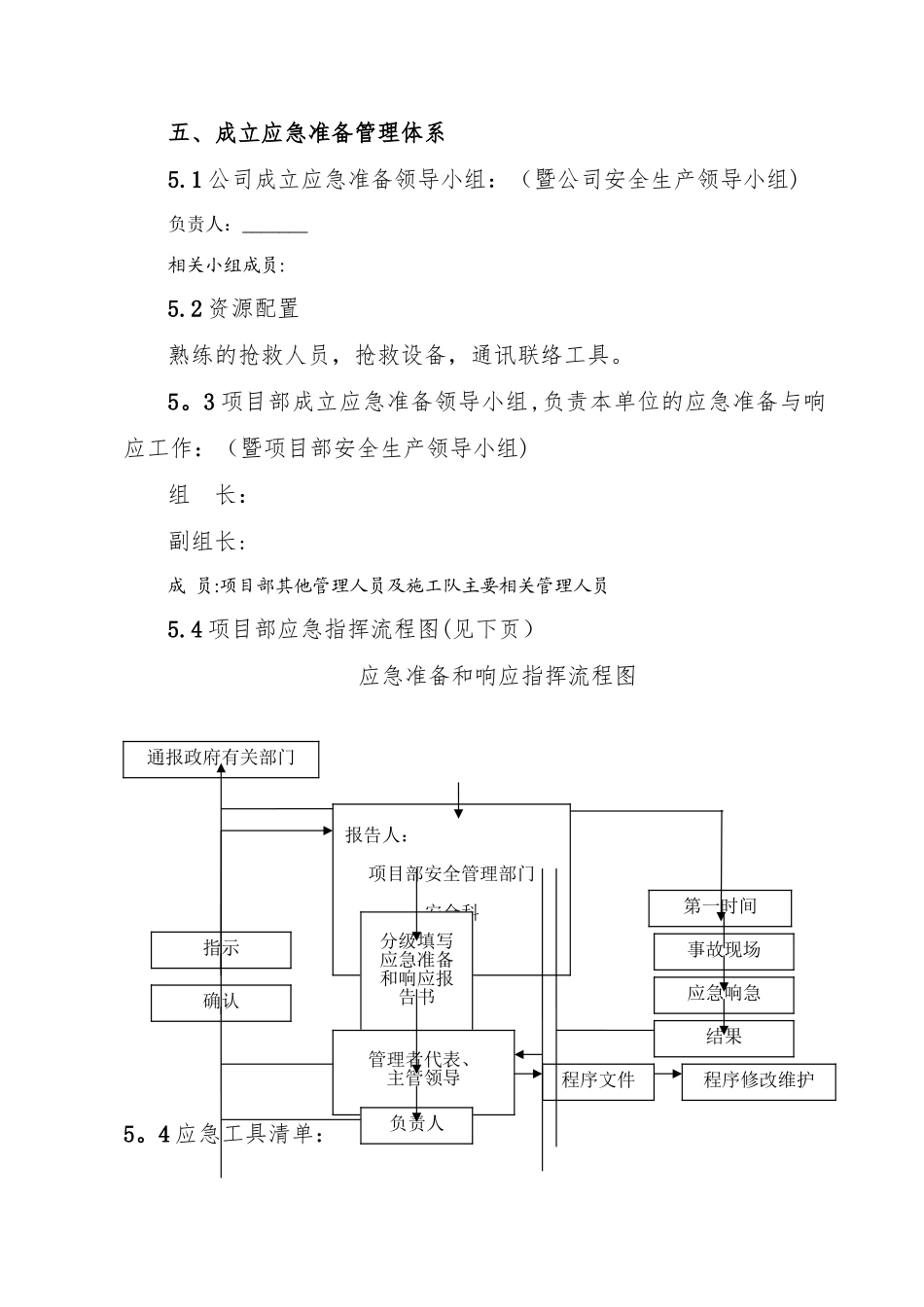 事故应急救援预案CH剖析_第3页