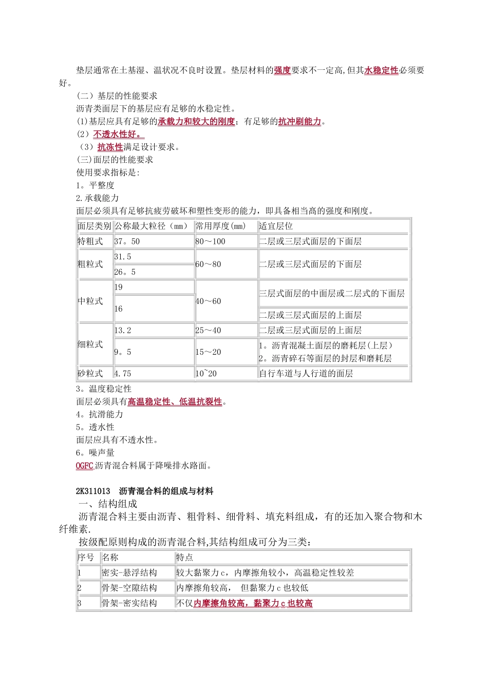 二建市政实务要点分析_第2页