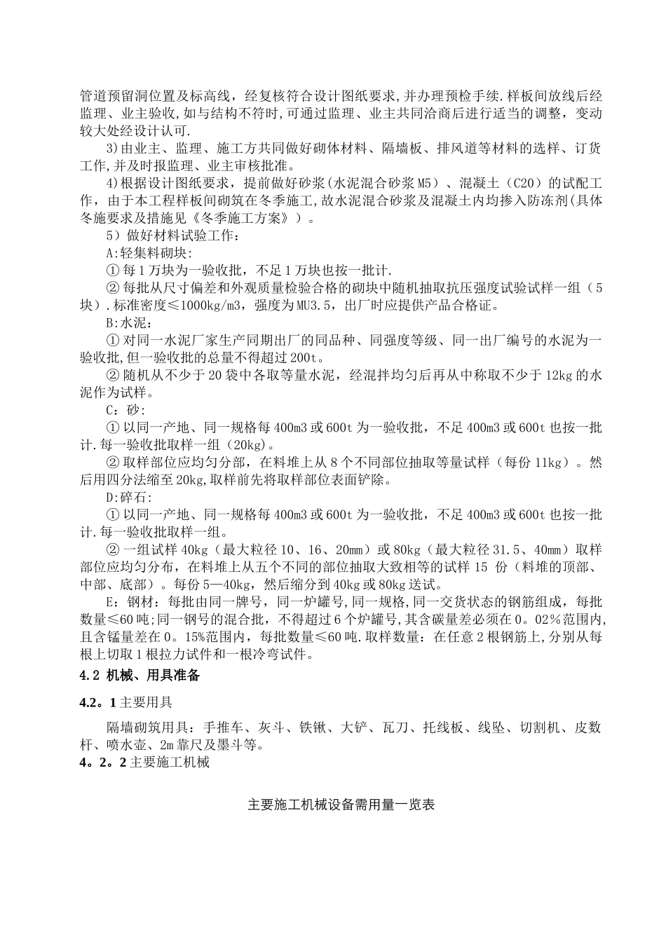 二次结构施工方案(陶粒)_第2页