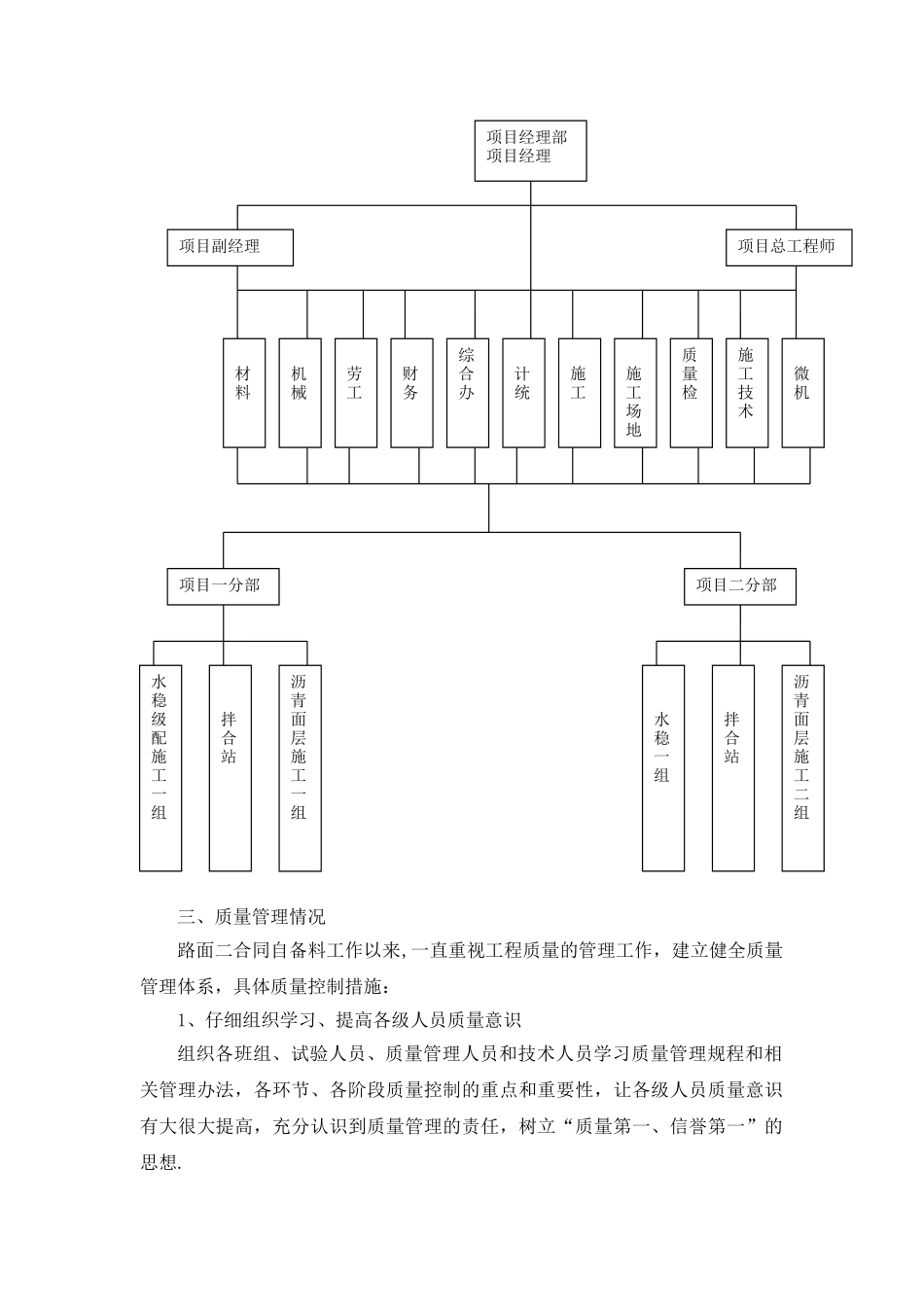 二级公路路面施工总结报告_第2页