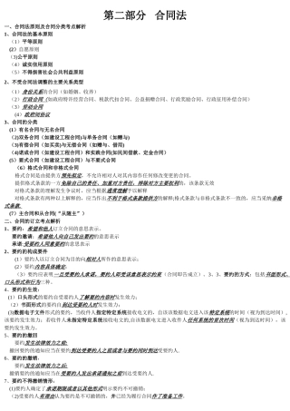 二级建造师建筑法规考试重点