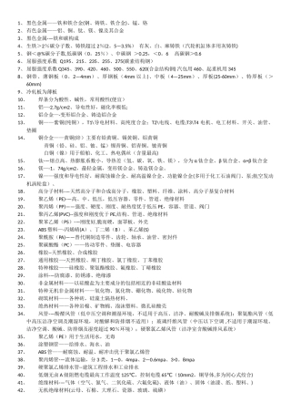 二级建造师机电实务重点记忆点