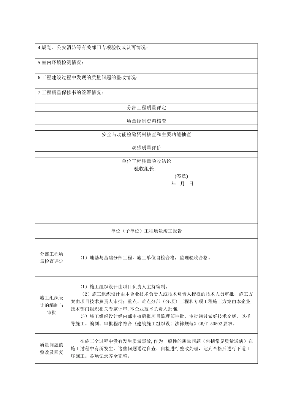 云南省建筑工程竣工验收报告_第2页
