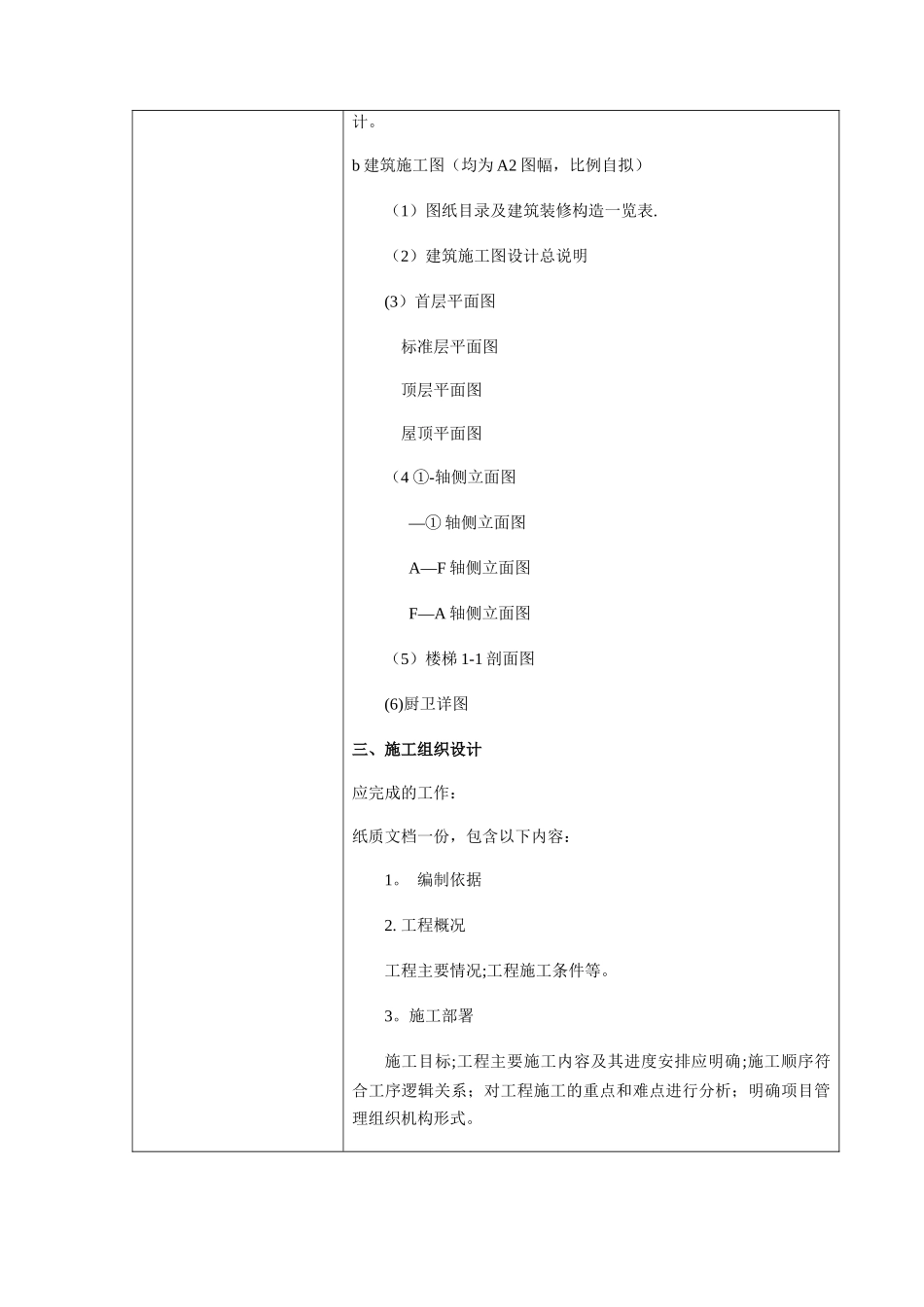 五层框架结构宿舍楼施工组织设计_第3页