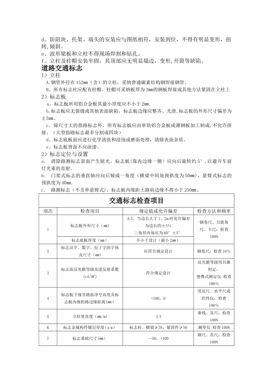 交通安全设施检查项_第3页