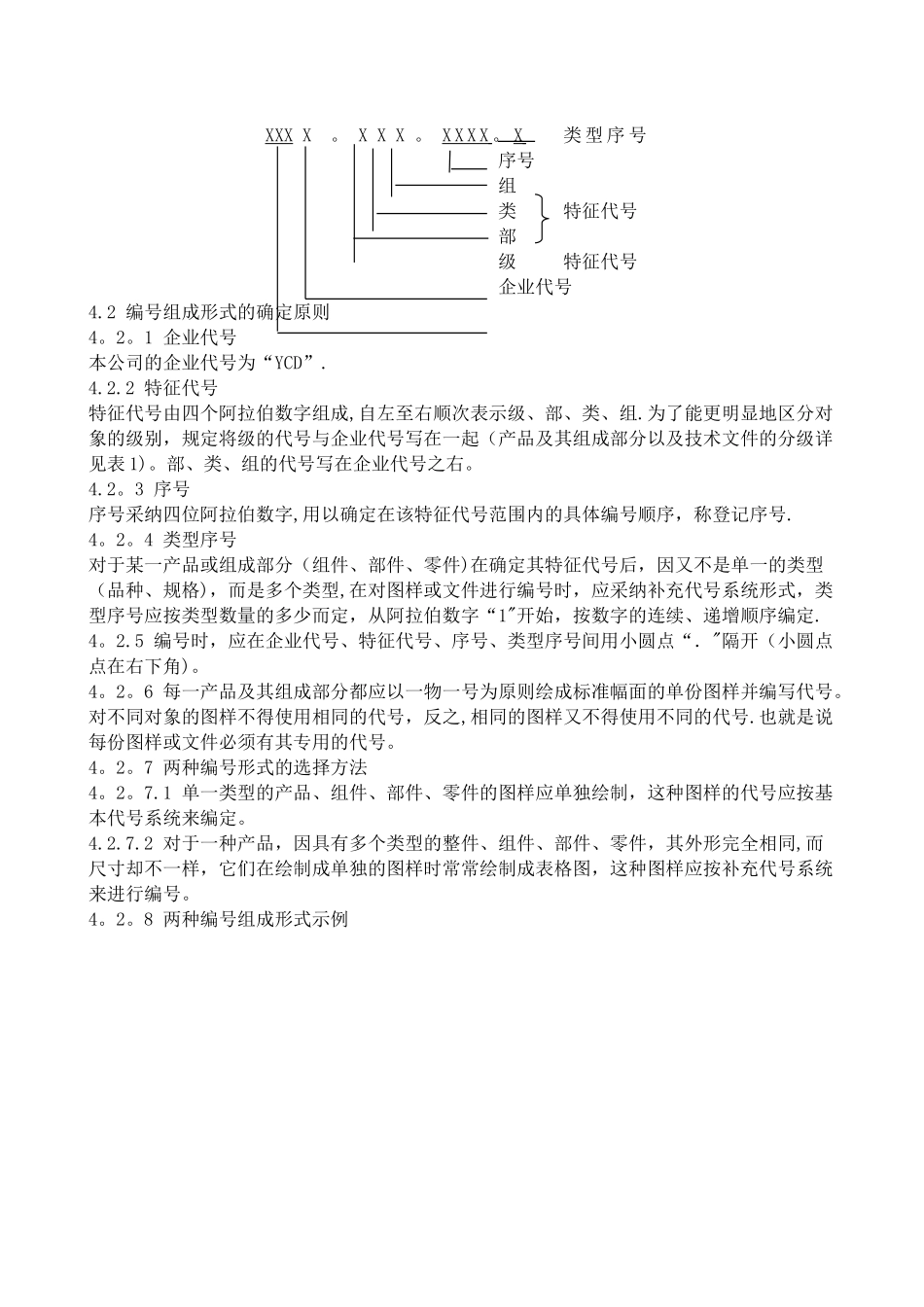 产品图样和技术文件编号管理办法_第2页
