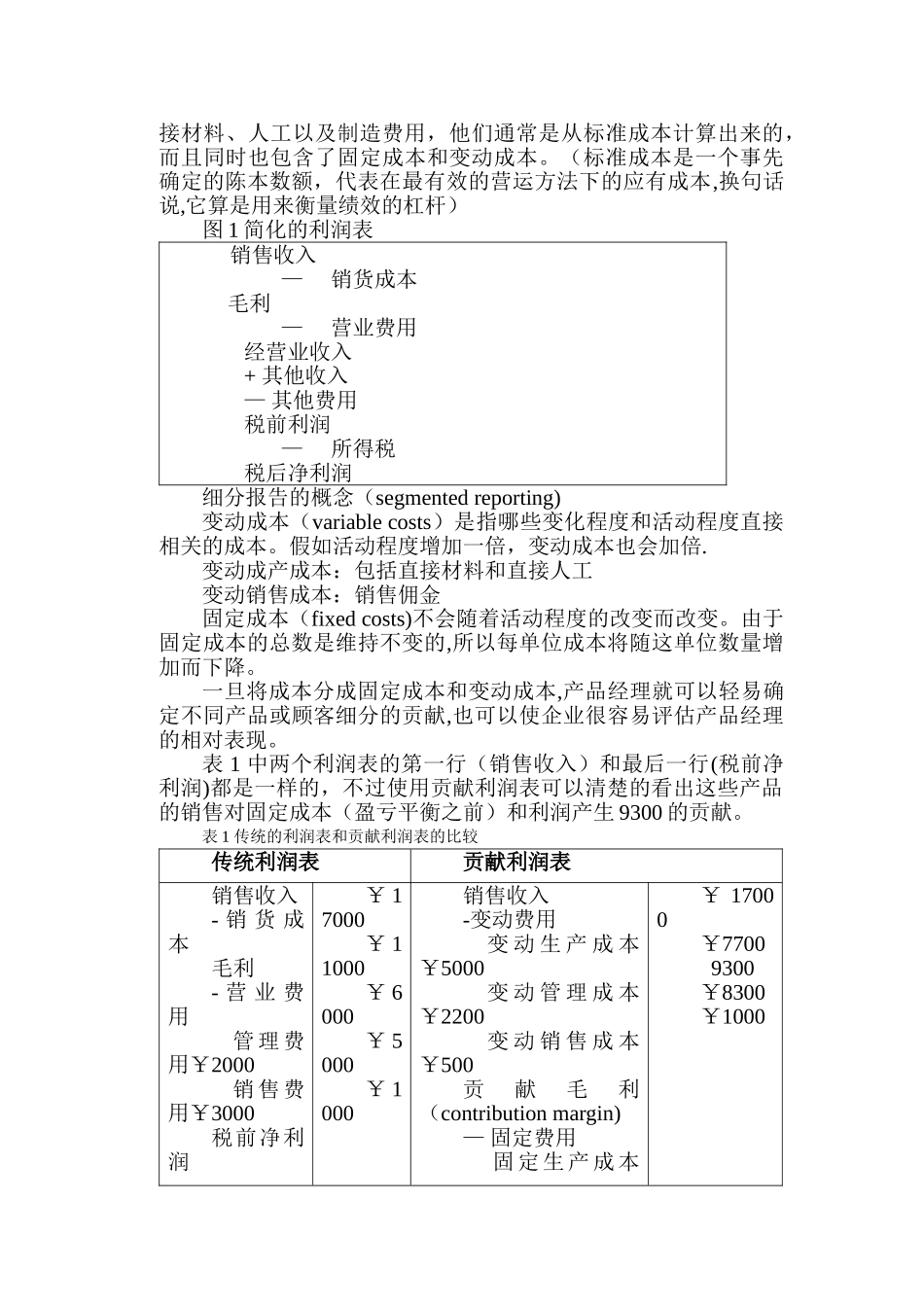 产品经理财务的知识培训与定价绩效管理_第2页