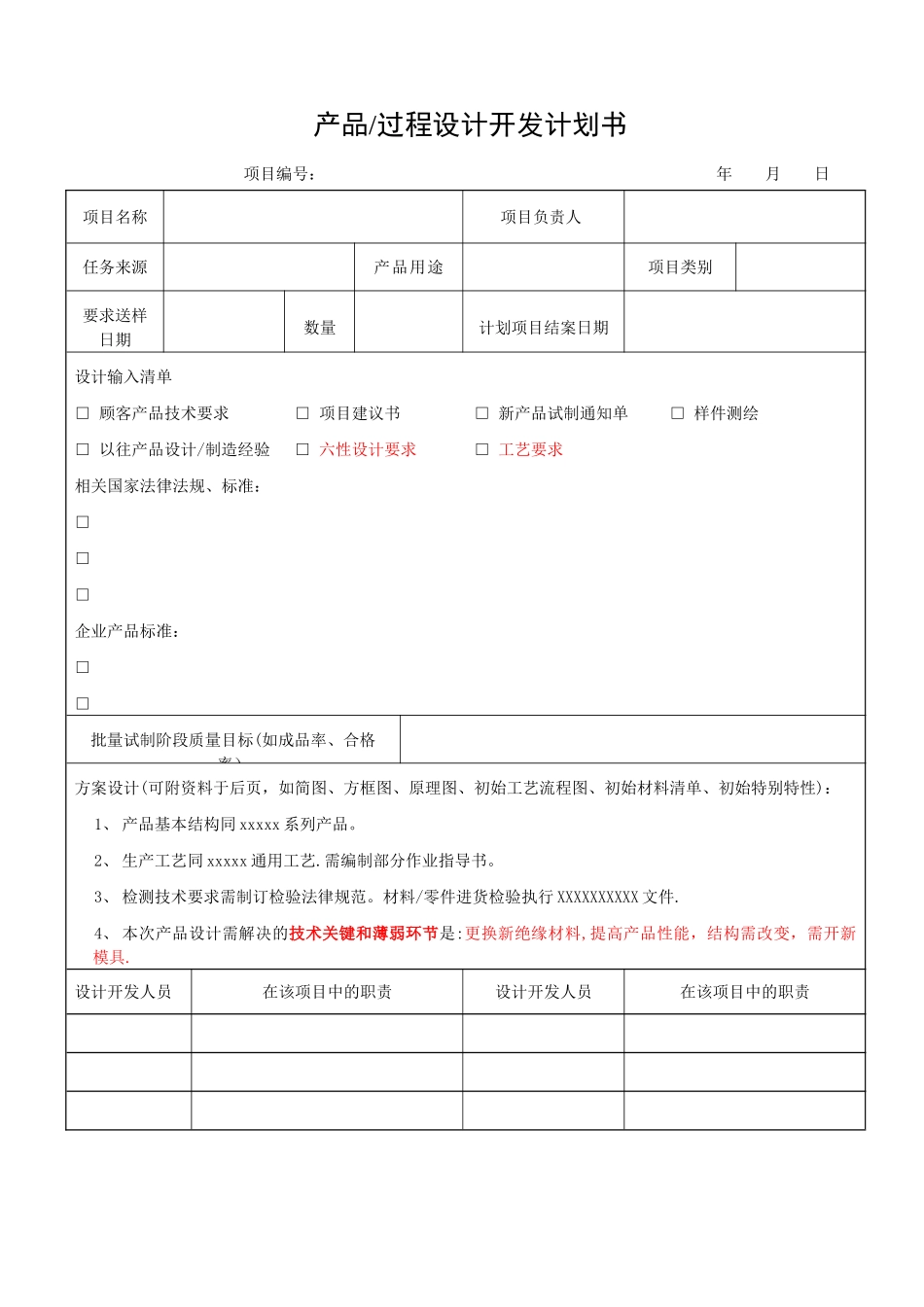 产品过程设计开发计划书_第1页