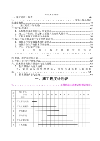 亮化工程技术标