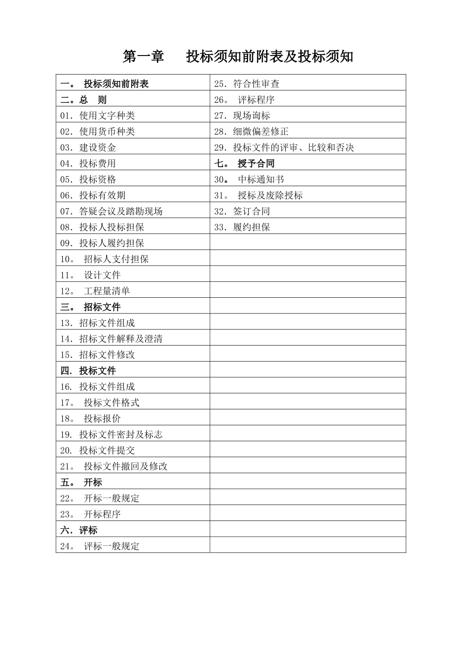 亮化灯具摆放及主电缆铺设项目招标文件_第3页