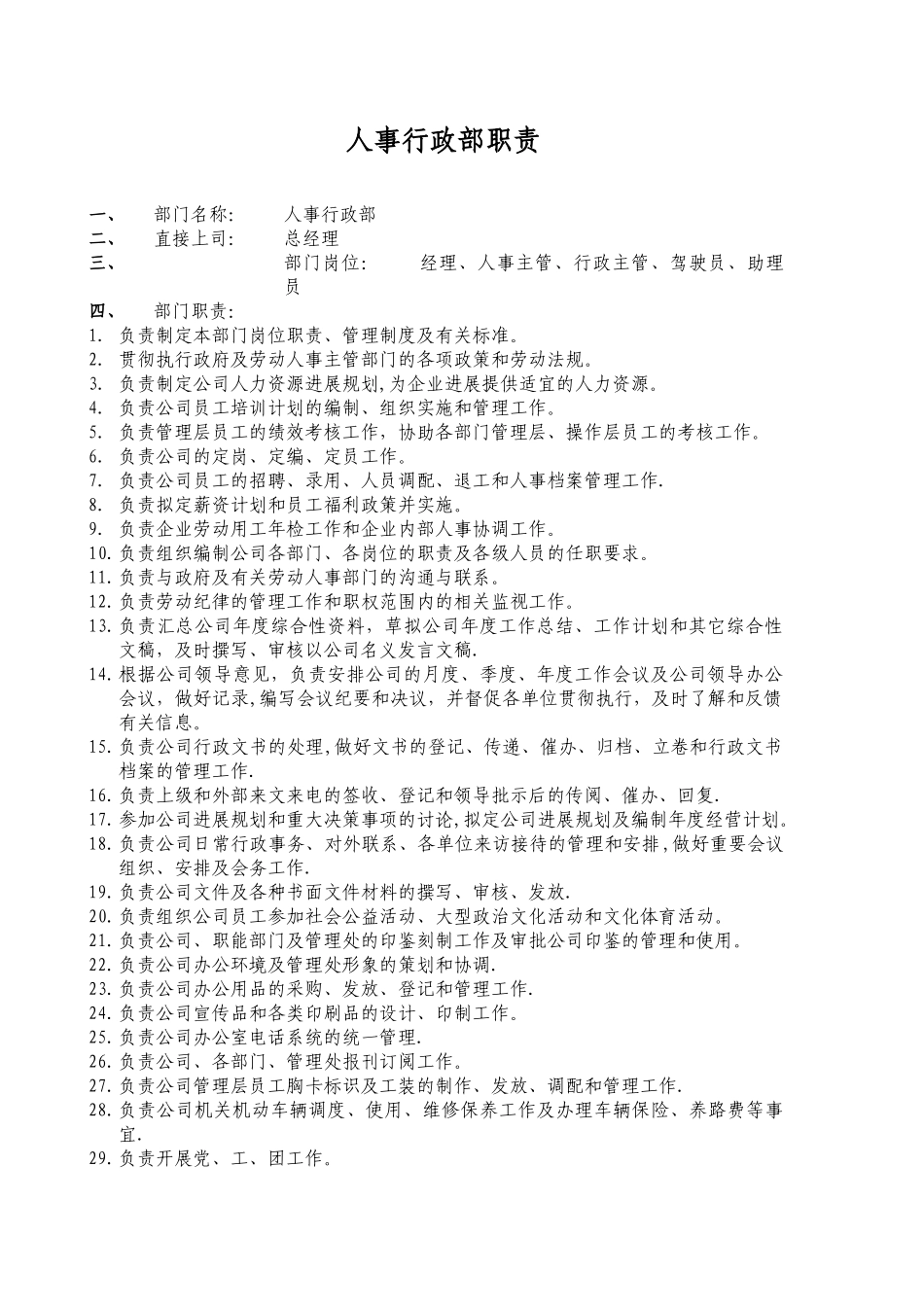 人事行政部职责_第1页