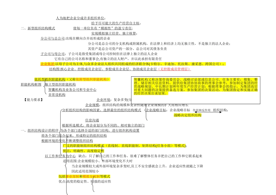 人力资源管理师二级-人力资源规划_第2页