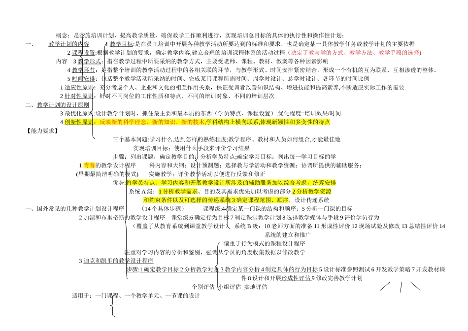 人力资源管理师二级-培训与开发_第3页