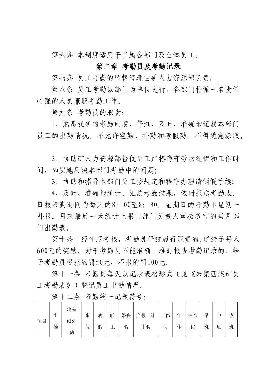 人力资源管理相关制度_第2页
