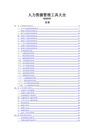 人力资源管理系统工具大全强烈推荐