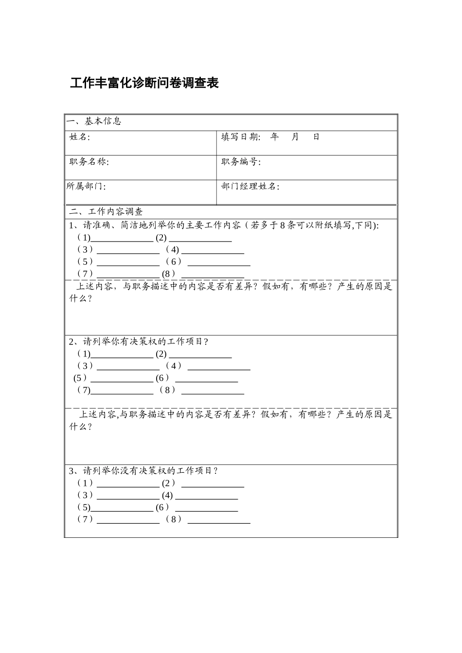 人力资源管理表格-B_第1页