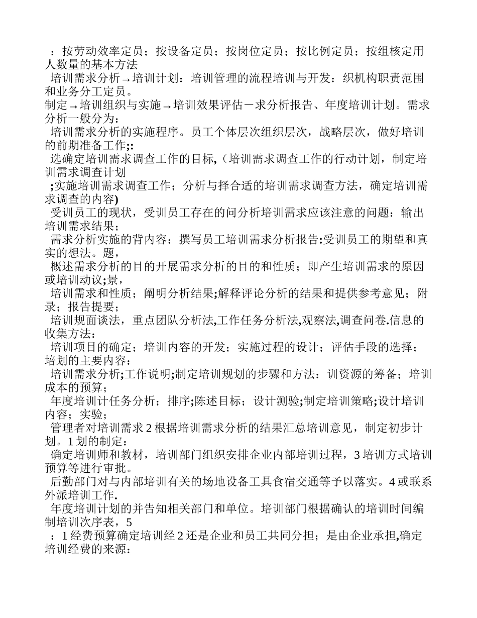 人力资源规划的主要内容_第2页