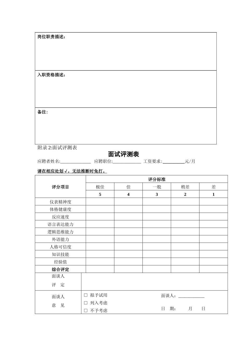 人员招聘实施程序_第2页