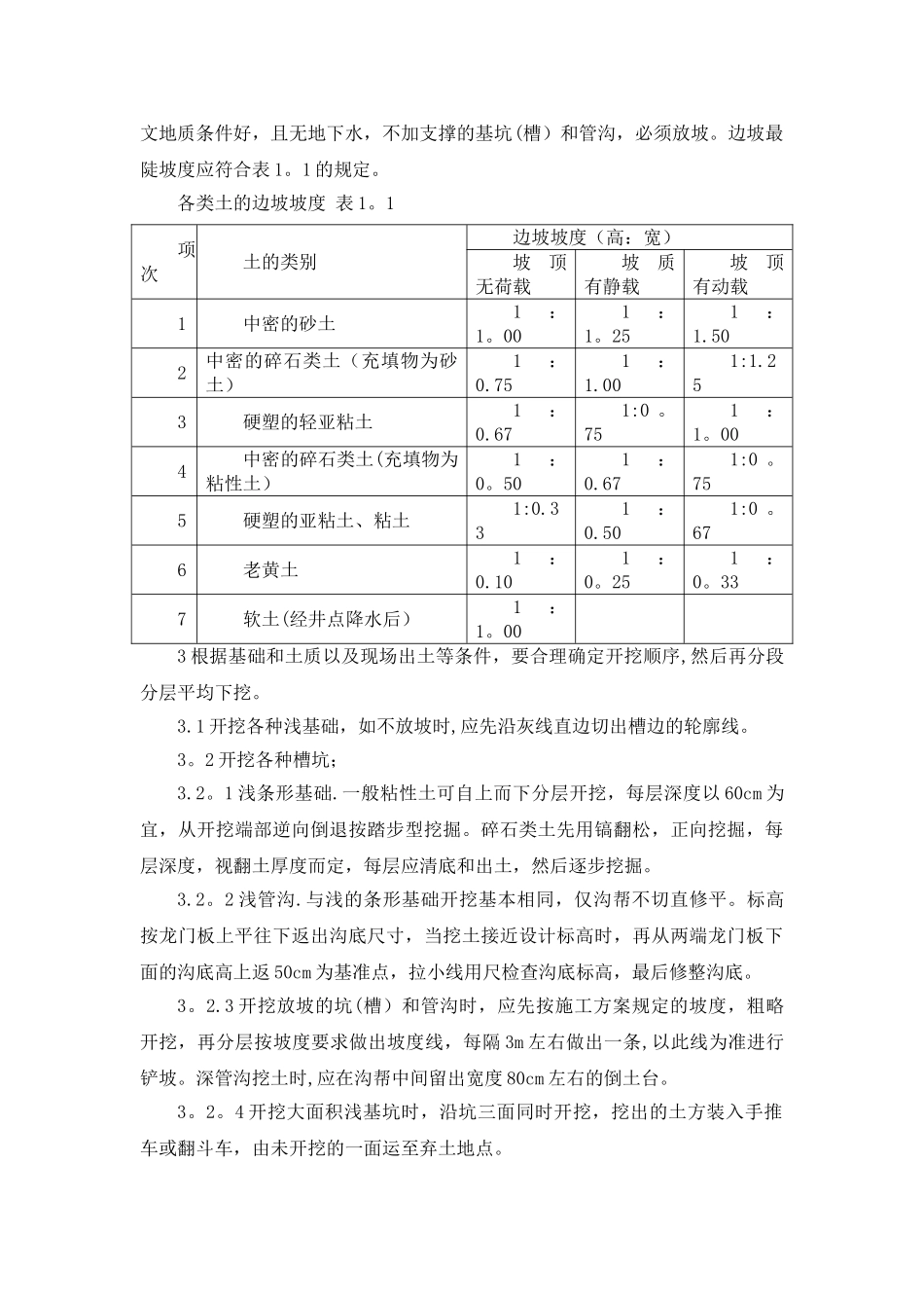 人工挖土及回填施工方案_第2页