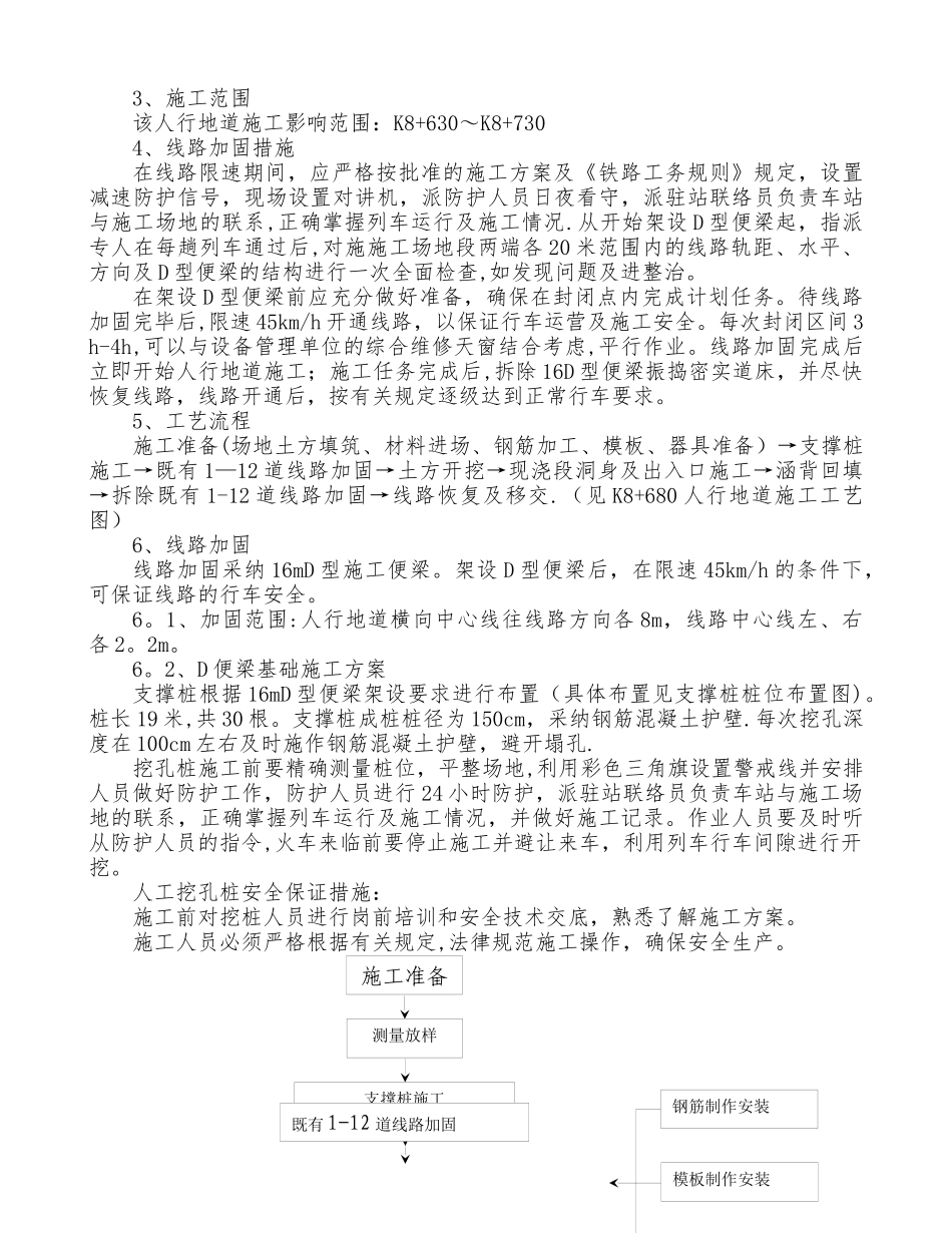 人行地道施工方案_第2页