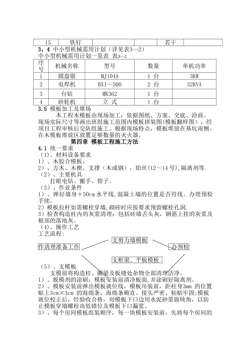 人防地下室模板支撑专项施工方案_第3页