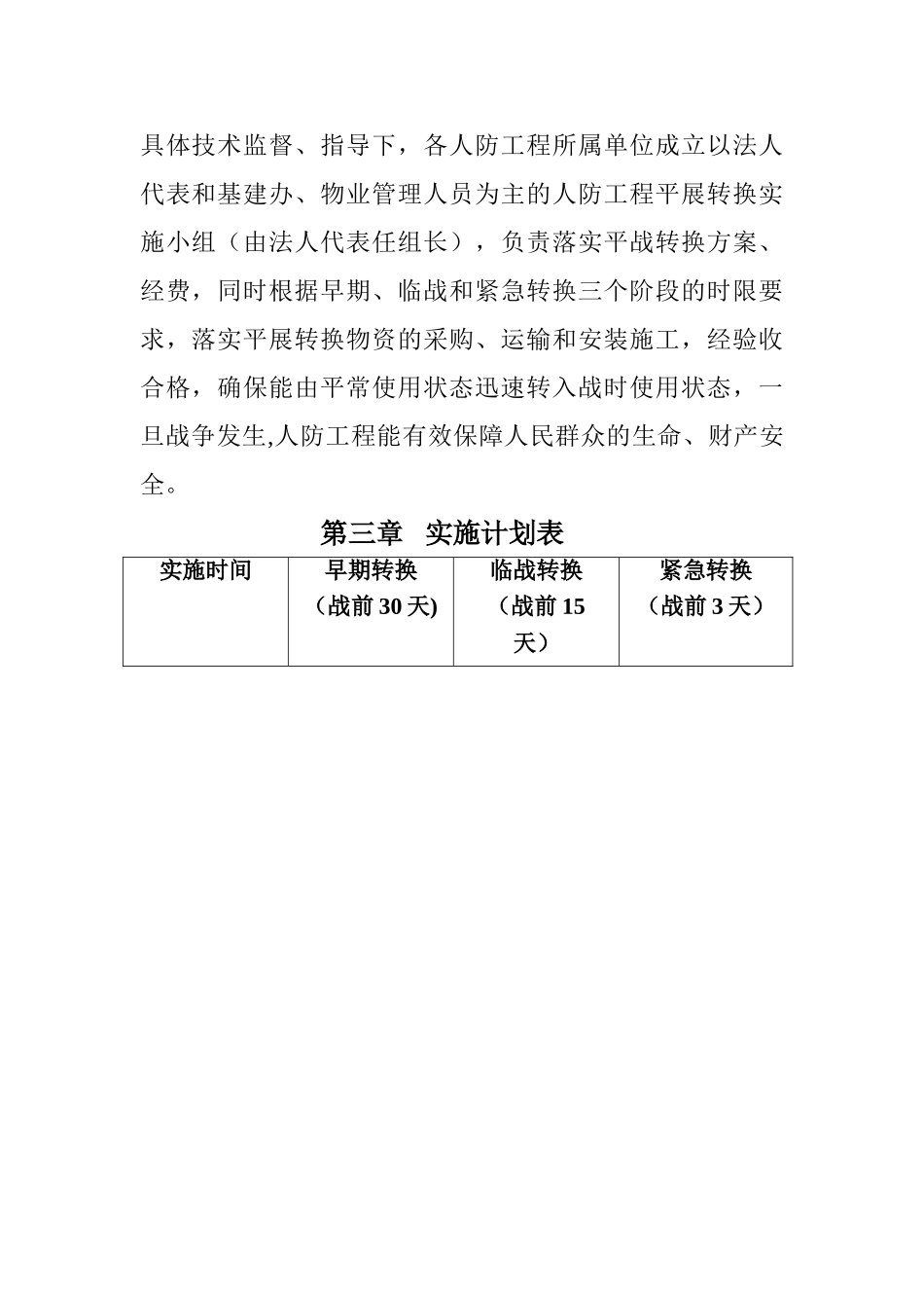 人防工程平战转换预案-通风版_第3页