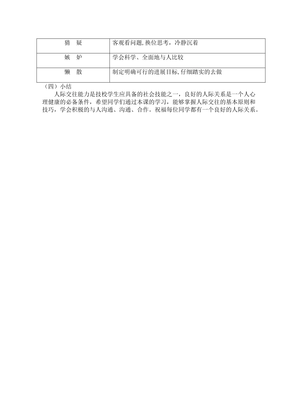 人际交往主题班会教案_第3页