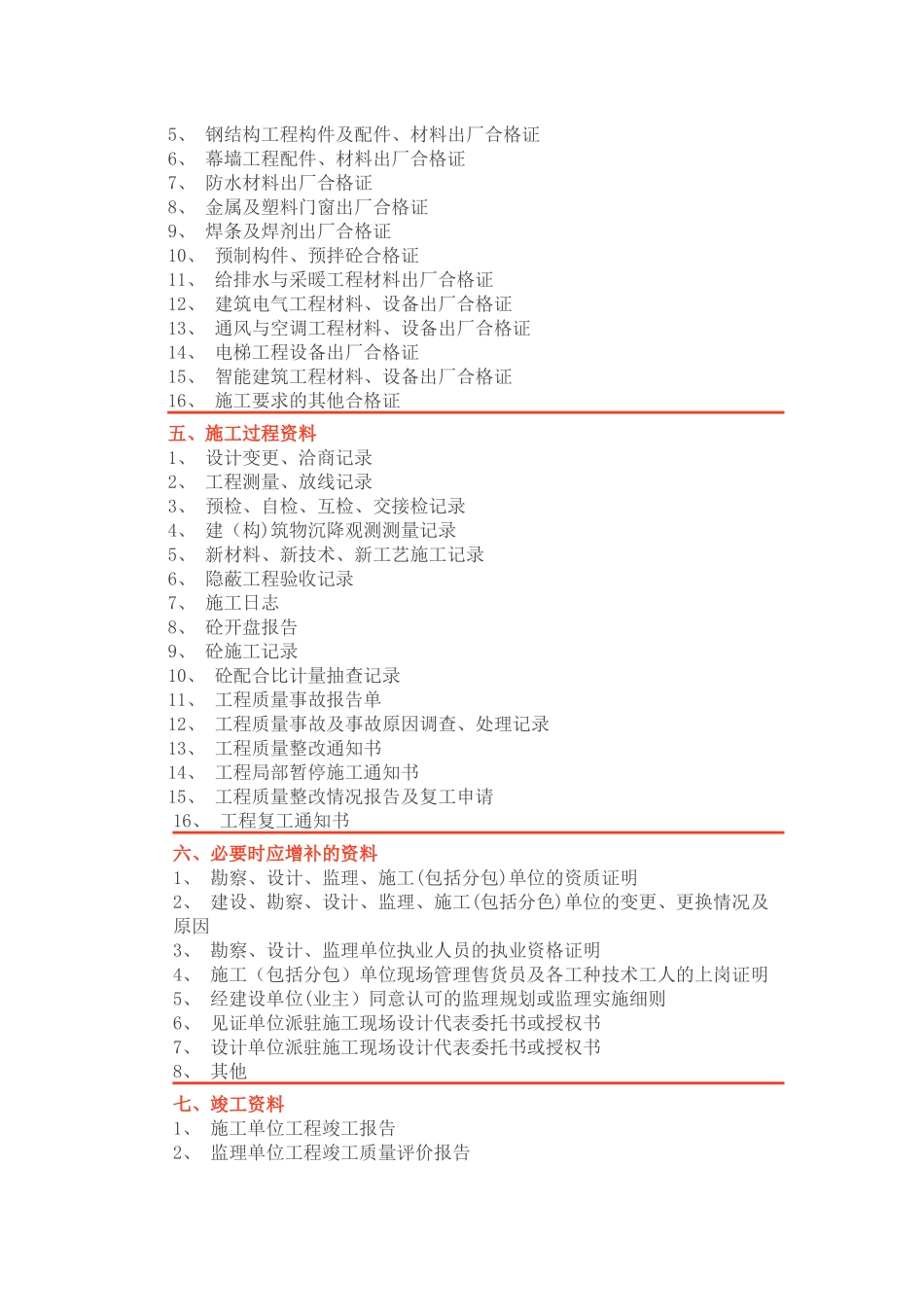 从开工到竣工-施工全过程文件清单-超全!_第3页