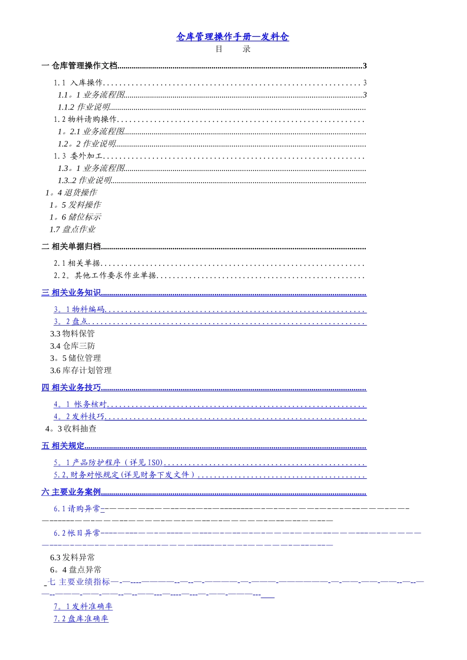 仓库发料仓管作业指导书_第2页