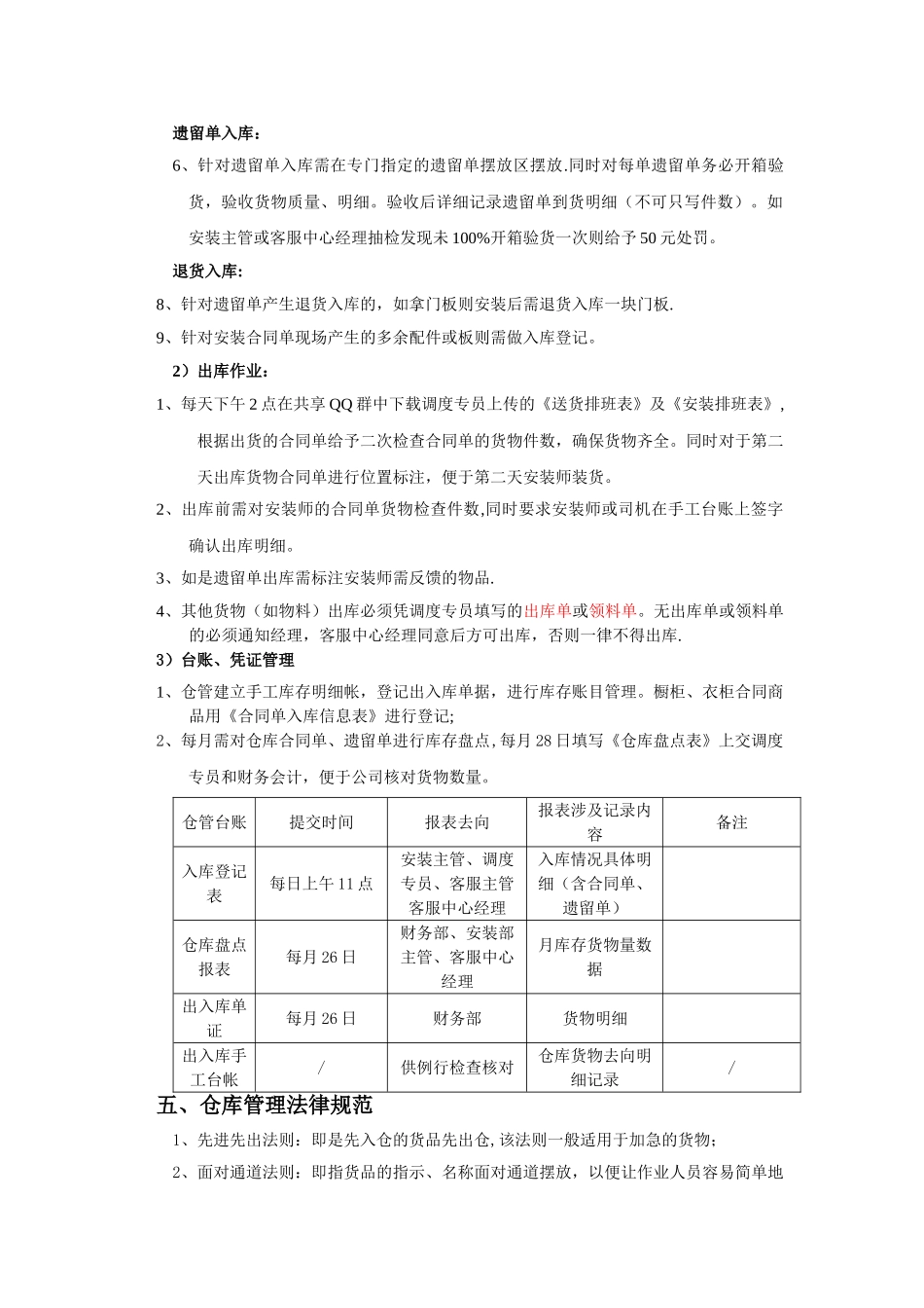 仓库管理工作规范_第2页