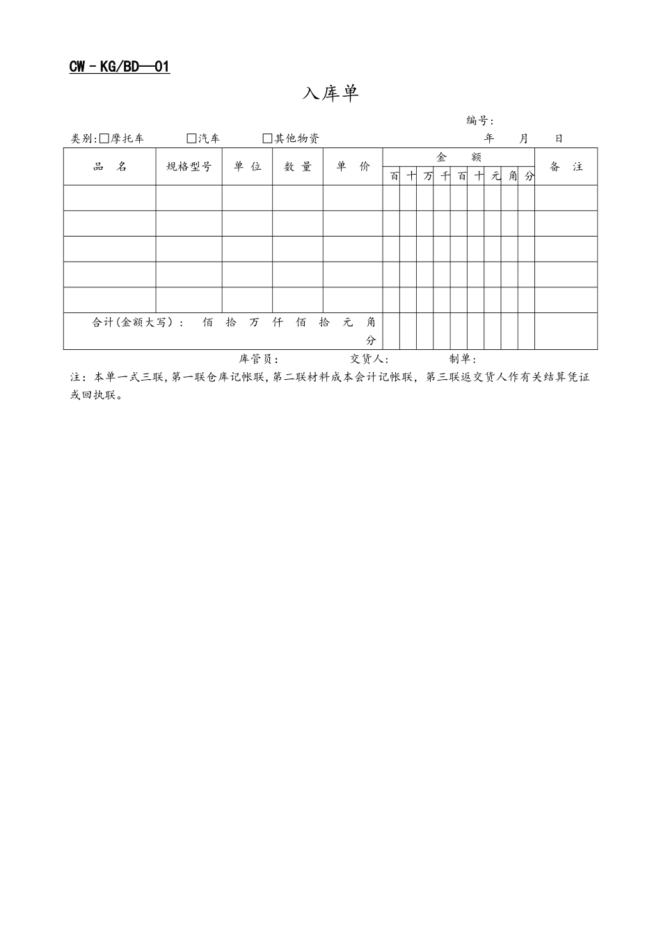 仓库管理表格_第1页