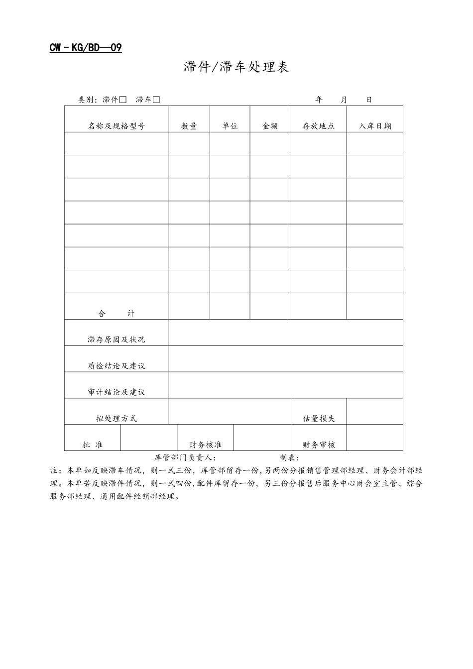 仓库管理表格_第3页